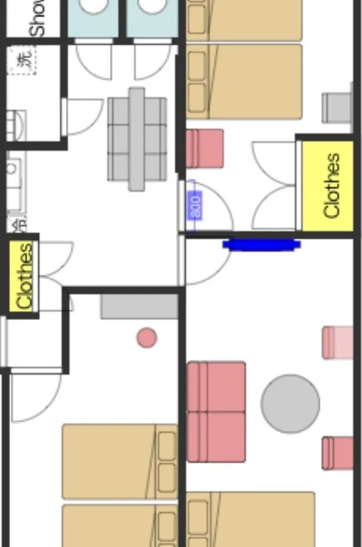 Elena Premium Namba Stay Osaka 0*,